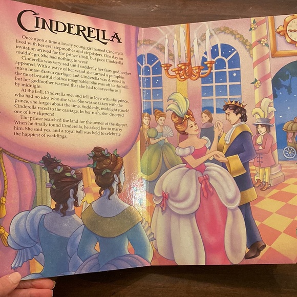 VTG 12” My Big Book Of Princesses by Jennifer Harris & Becker hardcover w/ Tabs - Picture 6 of 11